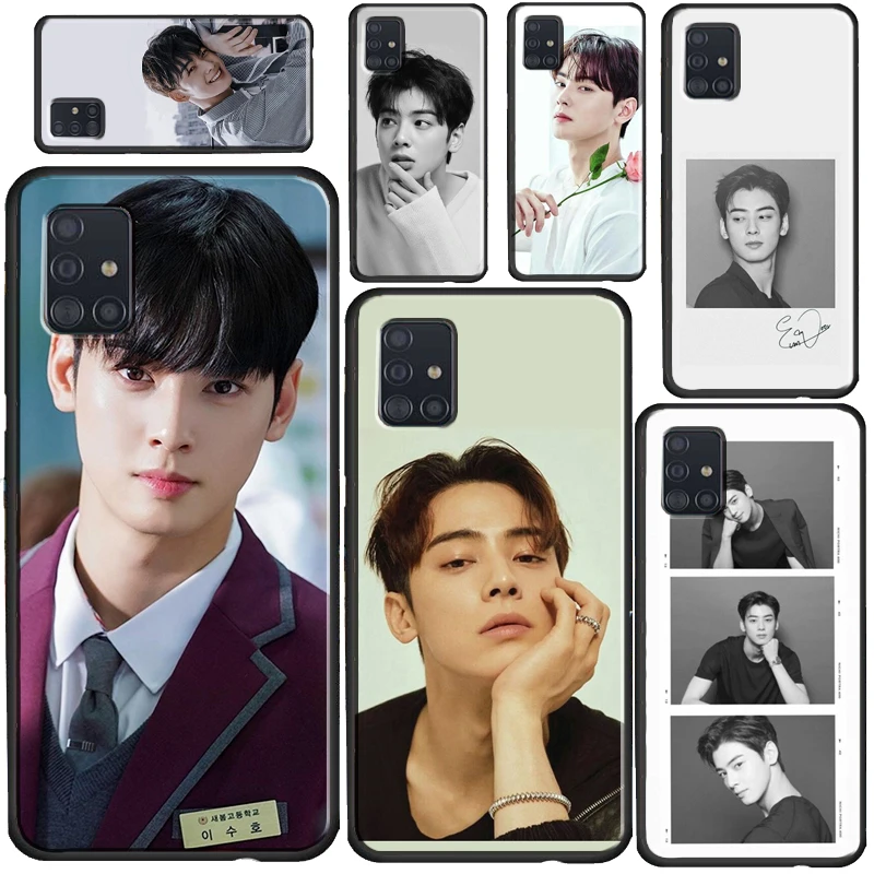 

True Beauty Cha Eun Woo Case For Samsung A51 A71 A11 A31 A10 A20 A30S A40 A50 A70 A20e A21S A12 A32 A42 A52 A72