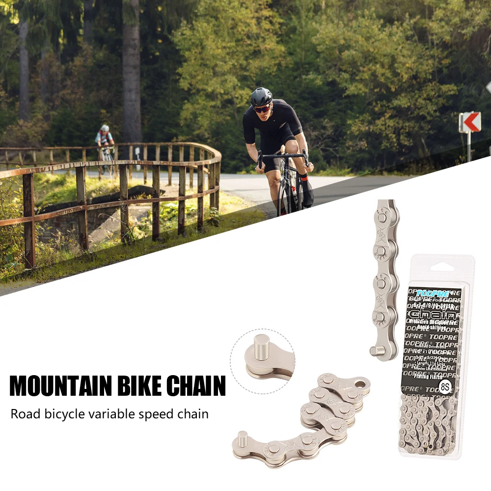 

Цепь для горного велосипеда, 6 7 8 9 10 11 12 Скоростей, цепь для горного велосипеда с гальваническим покрытием, цепи для дорожного велосипеда, 116 з...