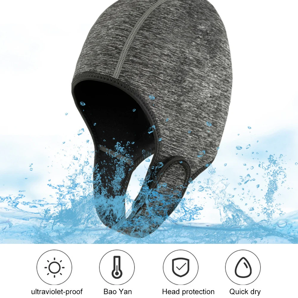 

Neoprene Adjustable Beanie for Surfing Diving Kayak Rafting Snorkel Swimming Cap