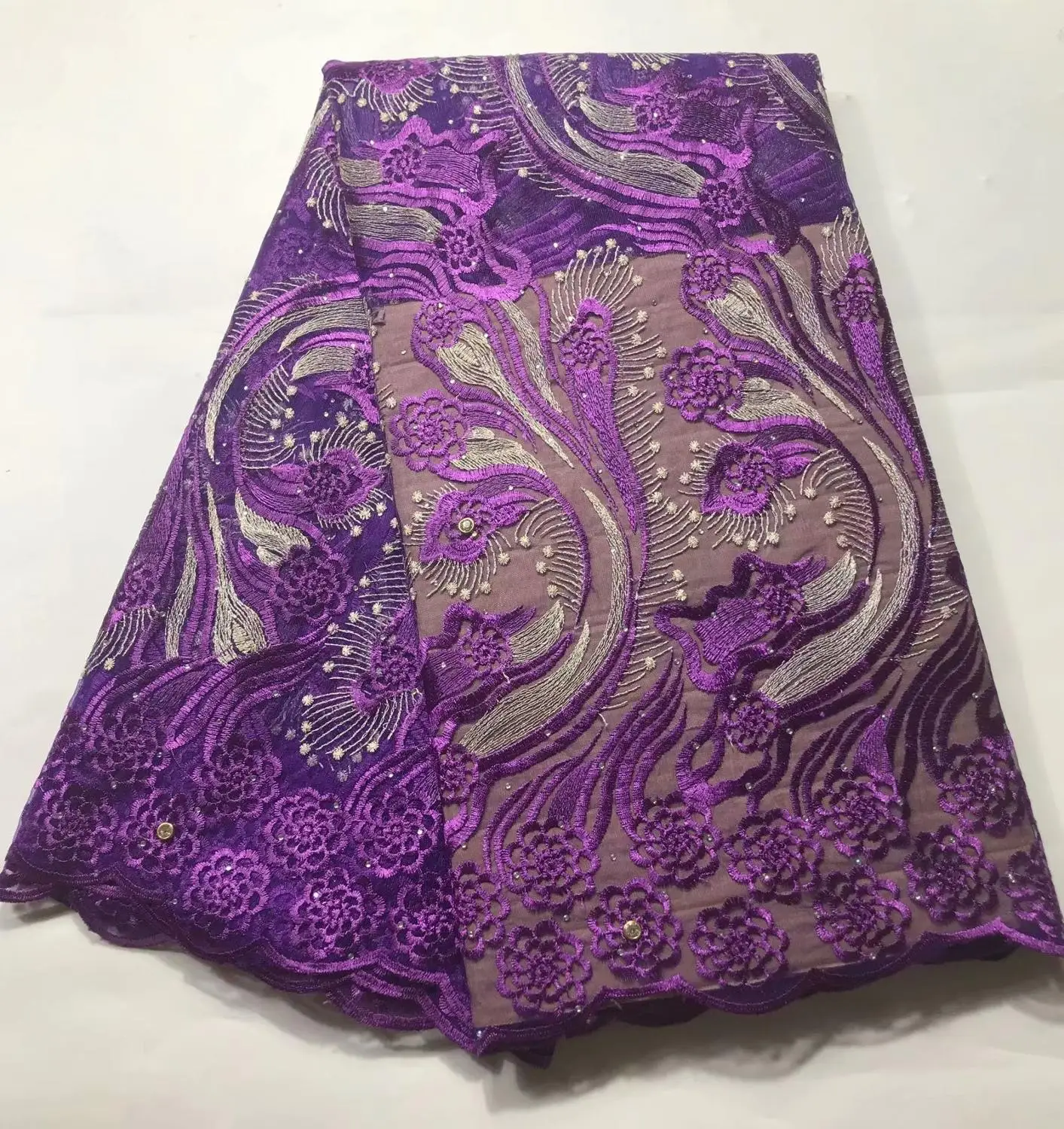 2019 новая небесно голубая африканская кружевная ткань высокого качества модная