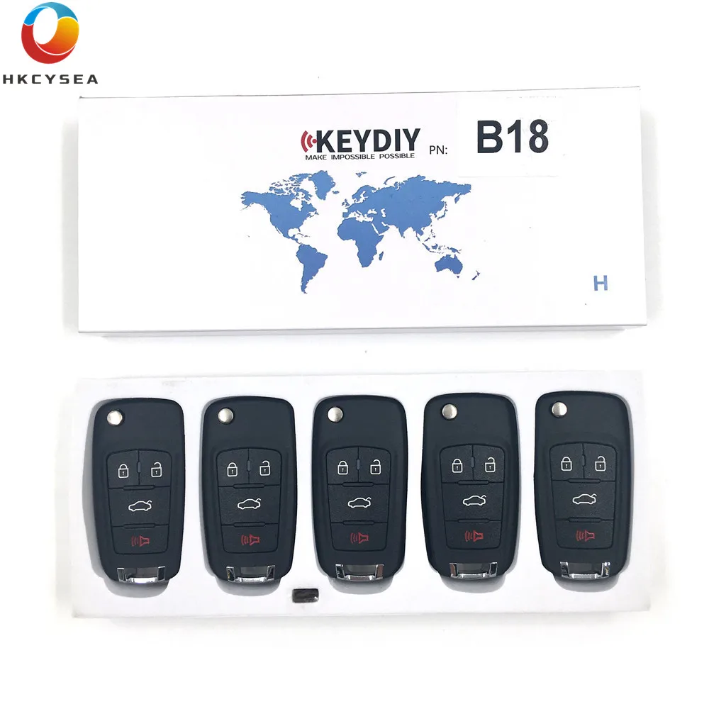 HKCYSEA 5/10/15 шт. KEYDIY B Series пульт дистанционного управления B18 KD дистанционный ключ для