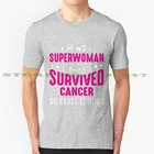 Я не Суперженщина, но пережила рак. Так близко. Черно-белая футболка для мужчин и женщин, информирование о раке груди