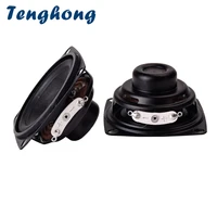 tenghong 2pcs 2inch 4ohm 5w 16 core full range speakers 52mm portable audio speaker bass multimedia home theater loudspeaker diy