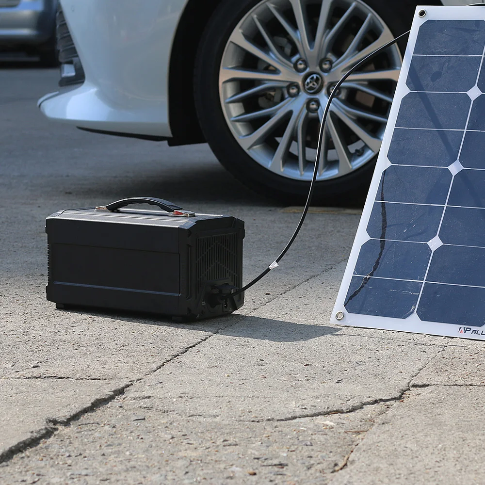 Скидка Портативная электростанция ALL POWER S на солнечной батарее, портативный генератор заряда для телефонов, планшетов, ноутбуков, дронов, автомоби...