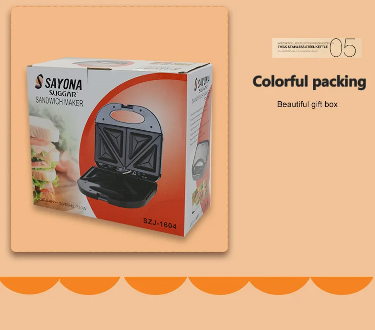 Европейский Нержавеющая сталь Панель машина для производства сэндвич тостер