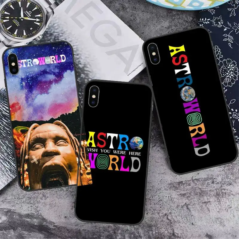 

Travis Scott Astroworld Sicko Phone Case for iPhone 11 12 pro XS MAX 8 7 6 6S Plus X 5S SE 2020 XR mini