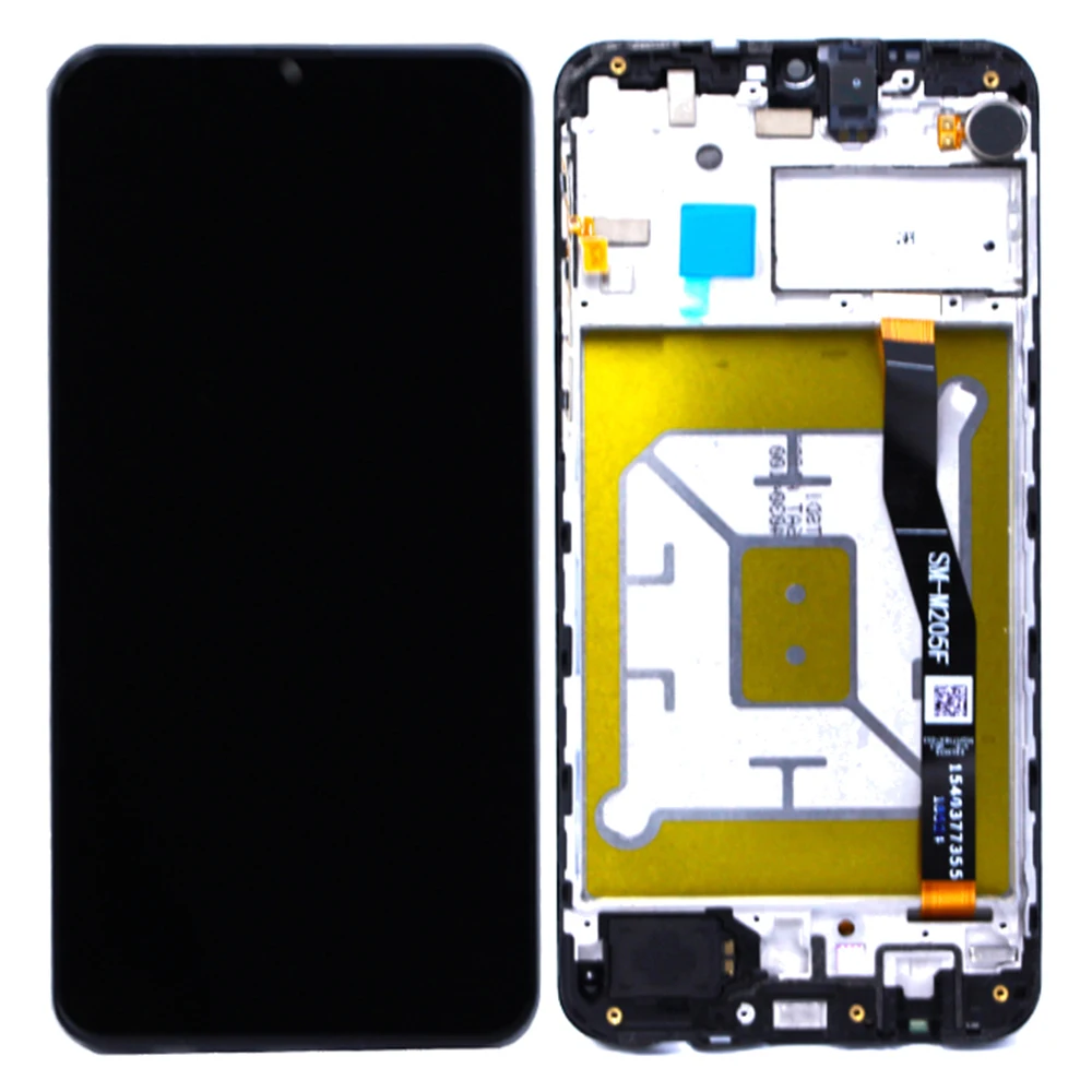 AMOLED For SAMSUNG Galaxy M20 2019 SM-M205 M205F LCD Display Touch Screen Digitizer Assembly replacement parts Free Shipping |