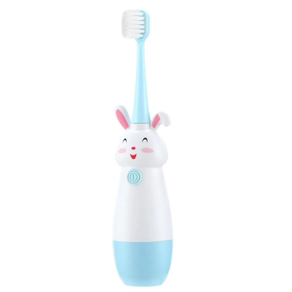 

Cartoon Electric Toothbrush For Children 3-12 Years Old Soft Hair Waterproof Intelligent Acoustic Automatic Toothbrus