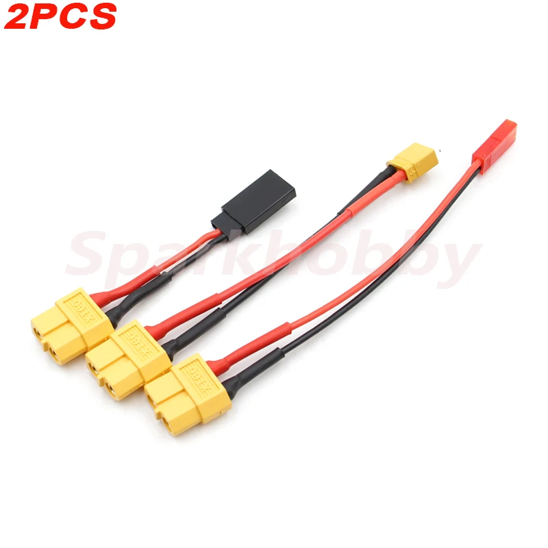 2 шт. Sparkhobby XT60 женский XT30 мужской/JST мужской/Дюпон мужской 18AWG головкой