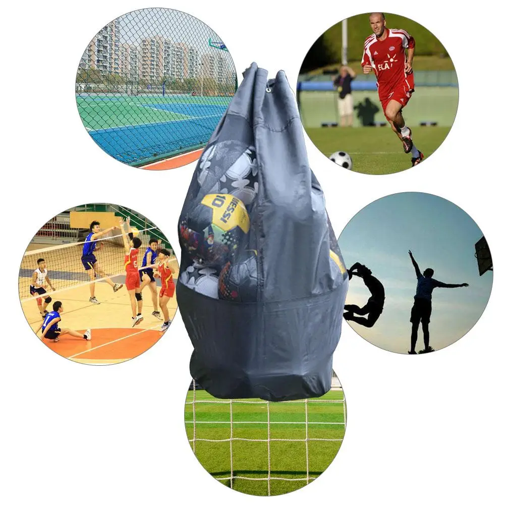 

Уличная баскетбольная Экипировка, сумка для спорта, футбола, волейбола, водонепроницаемая сумка для тренировок, большие аксессуары для хра...