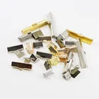 Застежки для шнура, концевые застежки для ожерелий, браслетов, ювелирных изделий, аксессуары, 50 шт.лот, 6-40 мм