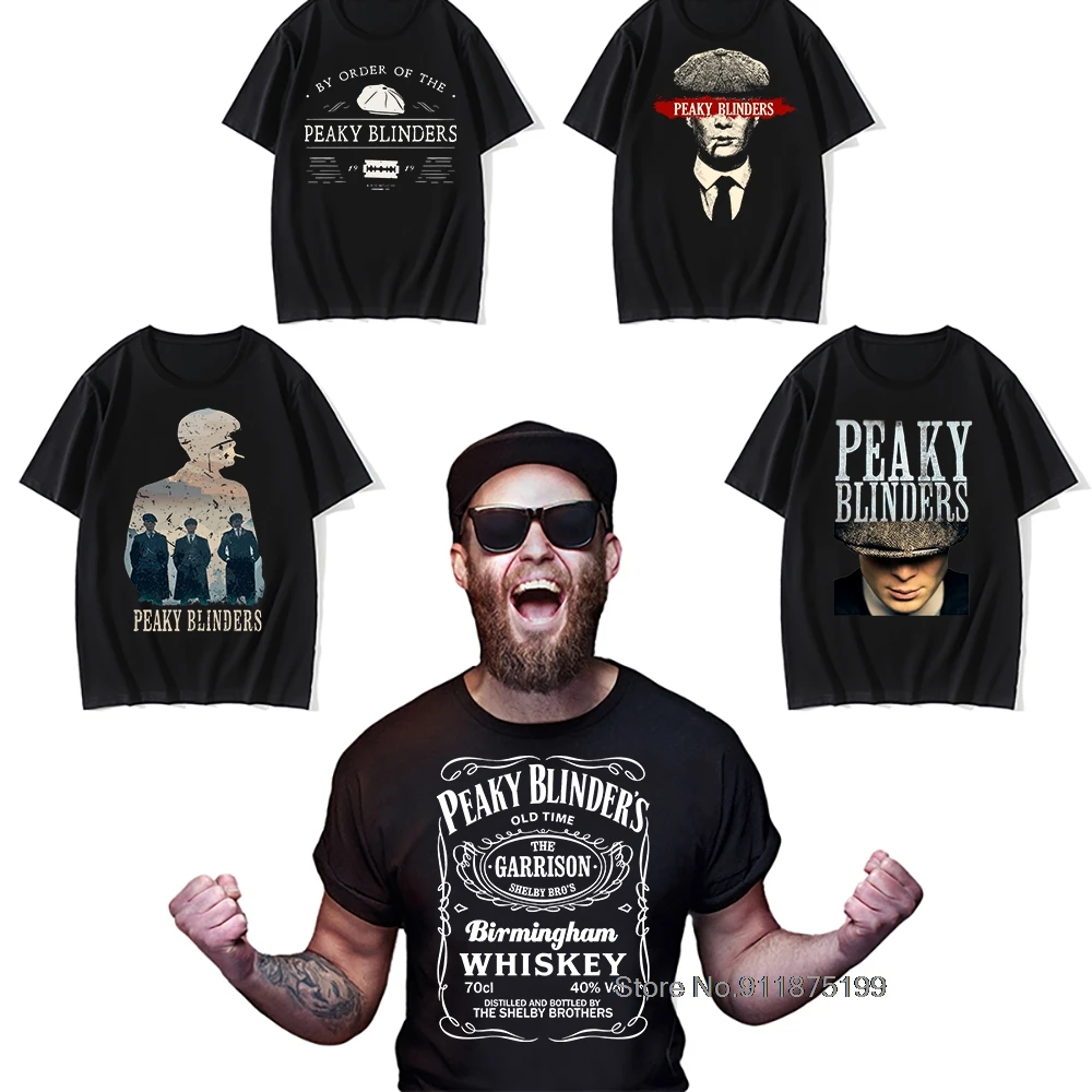 

Футболка мужская хлопковая с коротким рукавом, круглым вырезом и принтом