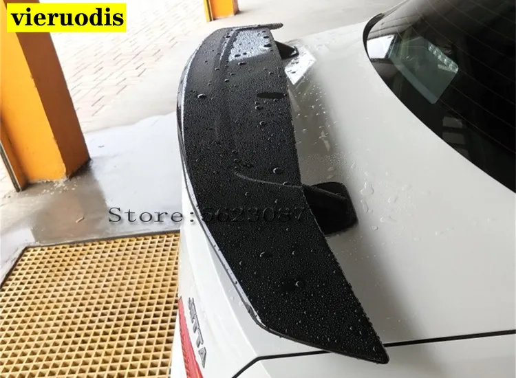 HighKick Настоящее ABS автомобильное заднее крыло багажника губа спойлер крыла для Lexus