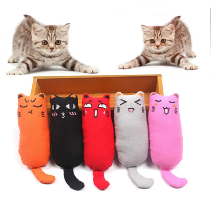 

Детская игрушка С Кошачьей Мятой, товары для кошек, домашних животных, милые игрушки для котят, шлифовальные зубы, плюшевая подушка для боль...