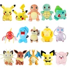 Аниме машина для когтей кукла Покемон Плюшевые игрушки Пикачу кавайная белка Очаровательная эва храп джигглиффи Изысканные детские игрушки