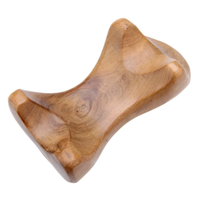 4-кнопочный деревянный массаж спины шеи плеч ног рефлексотерапия ручной Форма