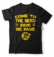 come to the nerd side we have pi funny nerd science gift t shirt summer cotton short sleeve o neck unisex t shirt new s 3xl