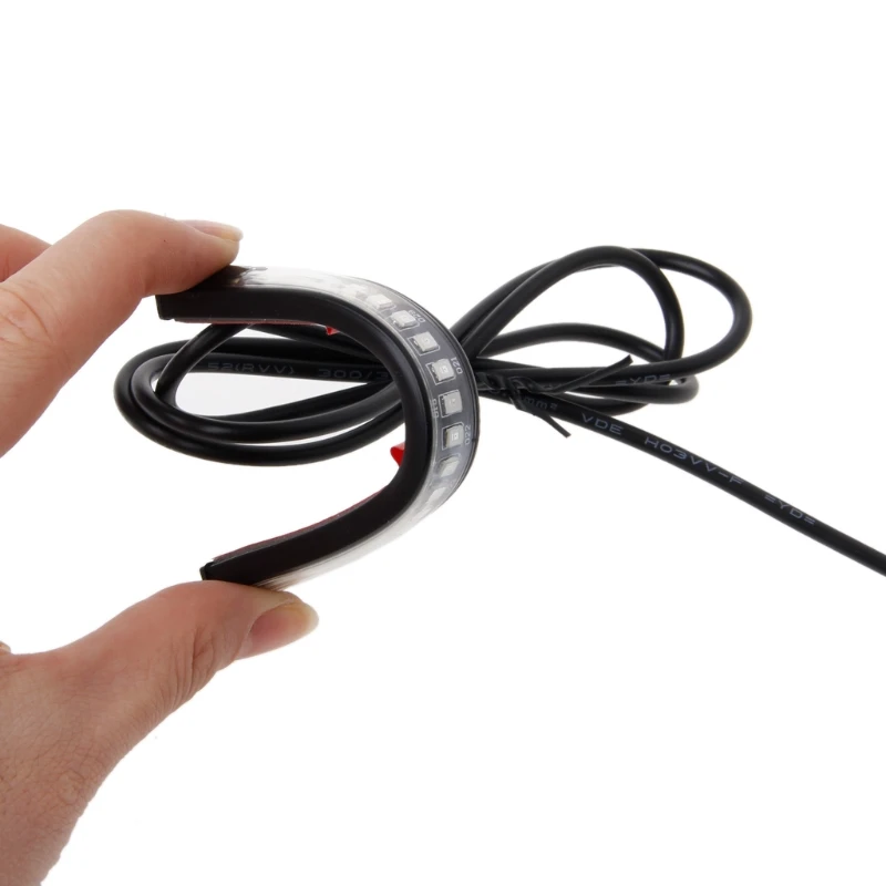 Универсальный стоп-сигнал для мотоцикла 18 светодиодов гибкий ленточный