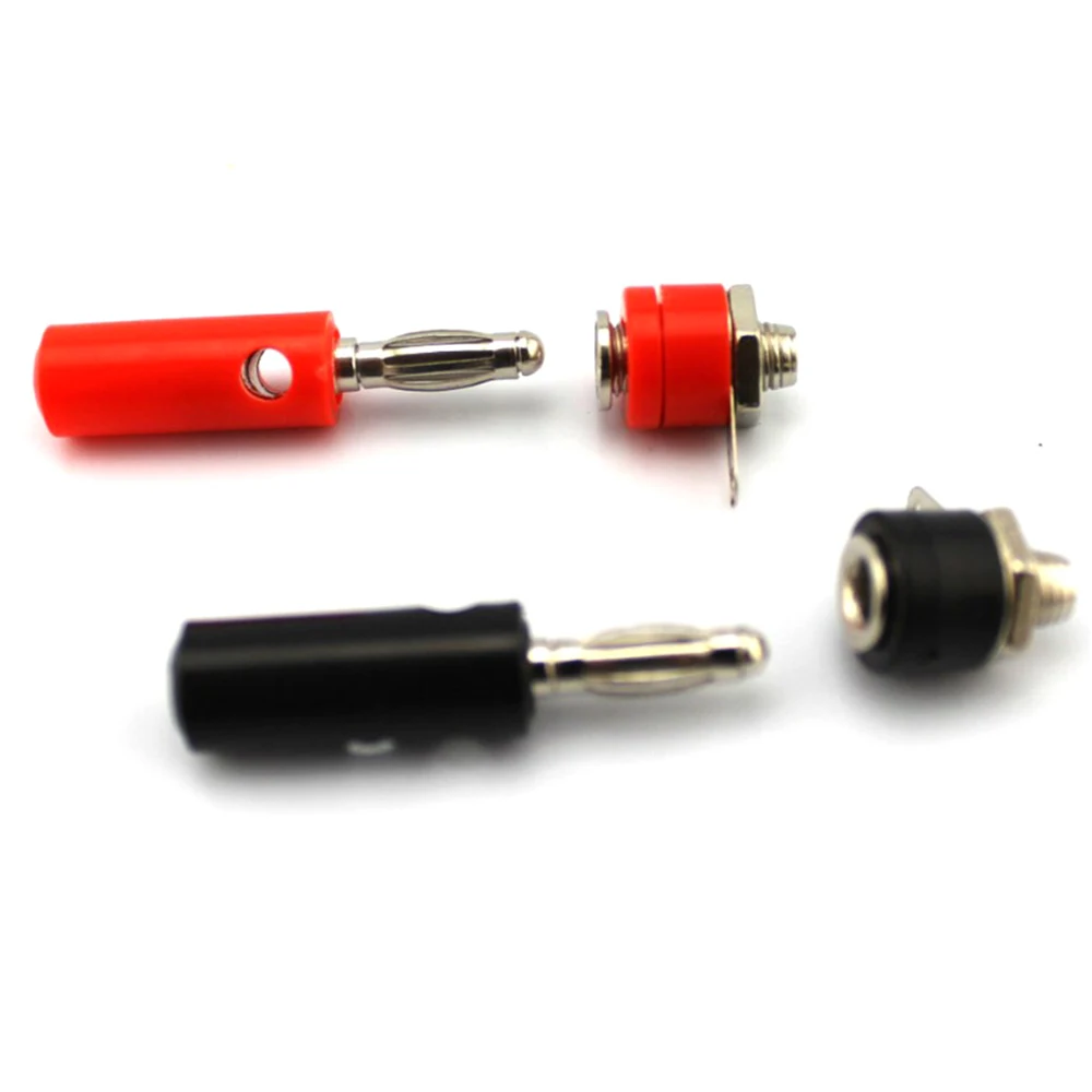 1/10 sets Male And Female J072 4mm Banana Plug To Insert Connector Pin DIY Model Parts | Обустройство дома