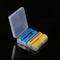h7ja durable 5pc 4x18650 battery holder case 18650 battery storage box rechargeable battery power bank plastic cases