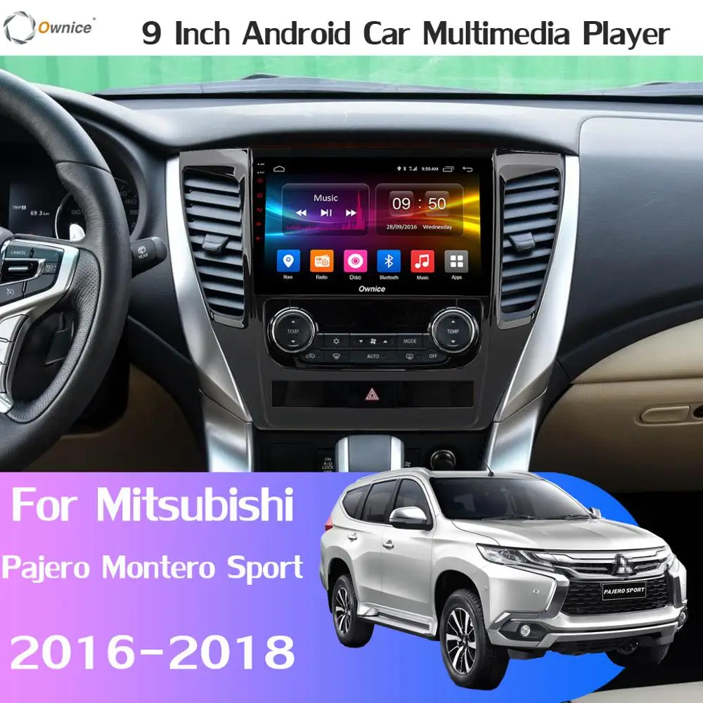 360 ° панорамный Камера Android 9,0 8Core 4G+ 64G DSP CarPlay плеер для Mitsubishi Pajero Montero Sport gps