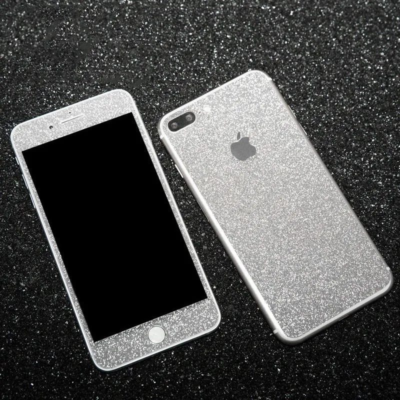 Роскошная блестящая цветная задняя пленка для iphone X XS XR max 8 7 6 6s plus Защитная защиты