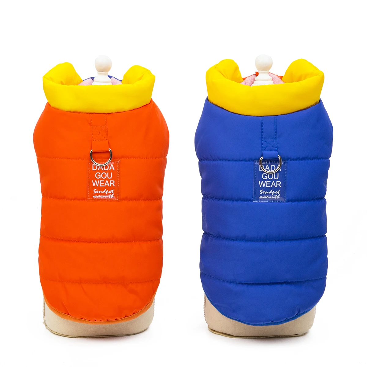 Waterproof Dog Clothes for Large Dogs Winter Warm Big Dog Jackets Padded Polyester Pet Coat Safety Reflective Dog Clothing