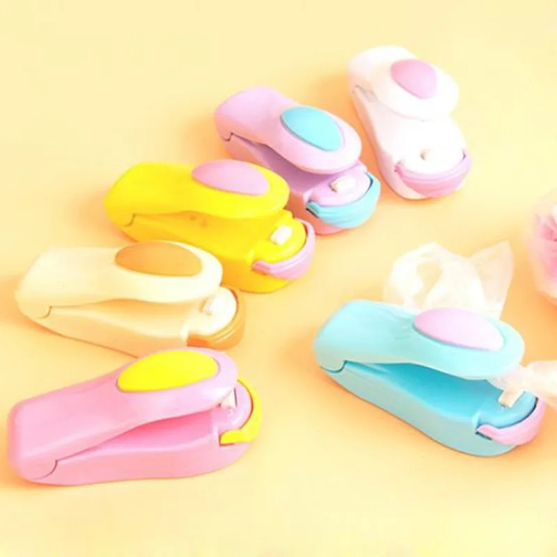 6 цветов портативный мини запечатыватель бытовой машины Термоупаковщик