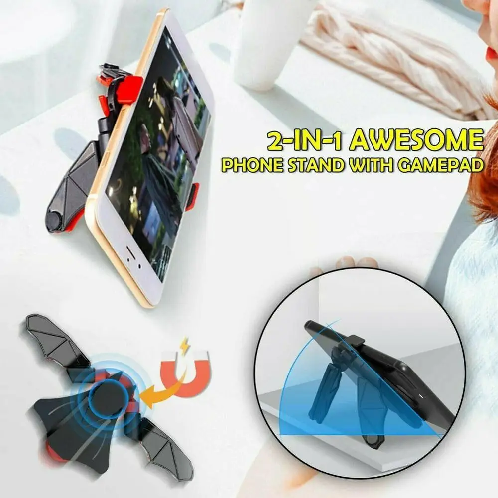 Holder Handle For Pubg Game Gamepad Mobile Phone Shooter Trigger 6S IPhone Knives Out Controller X Fire Button E6S4 | Автомобили и