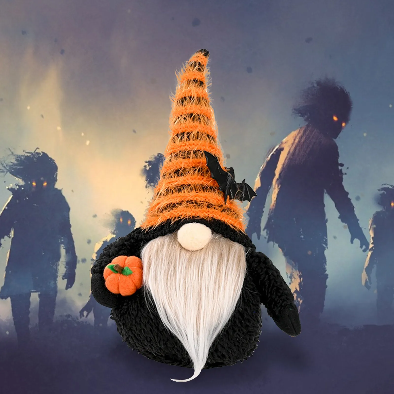 

Украшение на Хэллоуин для дома, Хэллоуин, безликая кукла, трюк или ужас, товары для вечеринки, тыква, летучая мышь, призрак, игрушки для вечер...