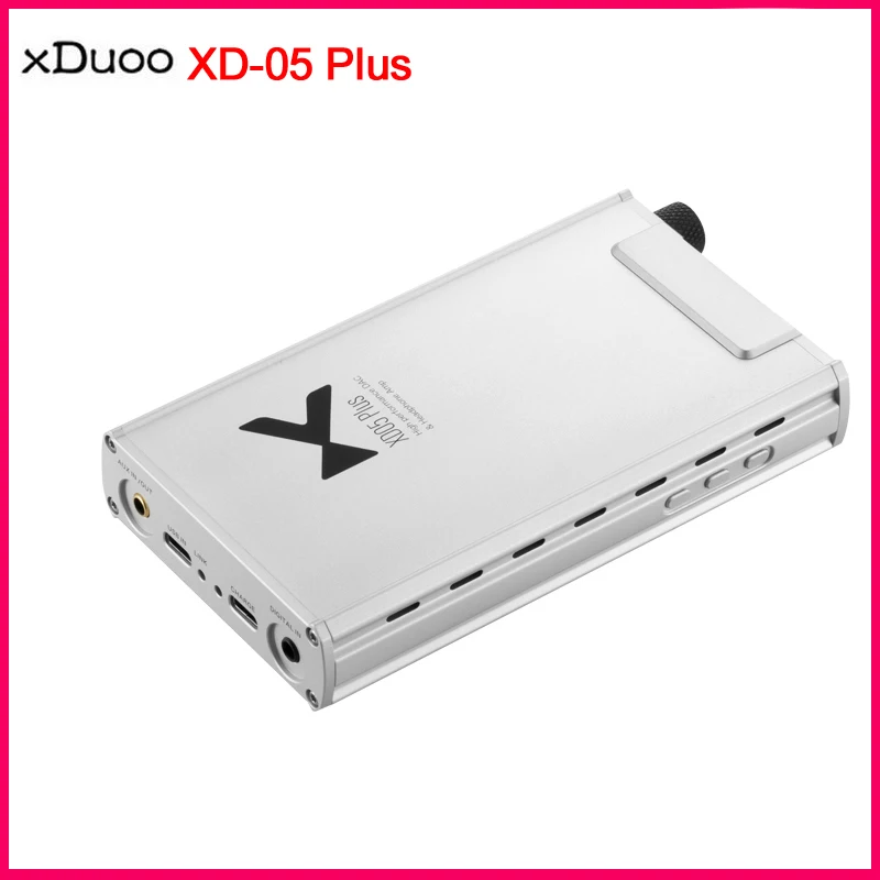 ПОРТАТИВНЫЙ НАСТОЛЬНЫЙ ЦАП И УСИЛИТЕЛЬ ДЛЯ НАУШНИКОВ XDUOO XD-05 Plus AK4493EQ XMOS XU208 32bit/384kHZ DSD256 USB/COAXIAL/OPTICAL/Line input on.