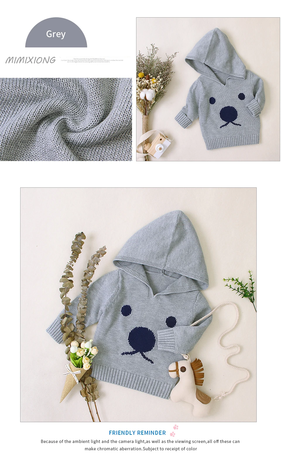 Baby Sweaters For Boys Cartoon Pattern Knitted Newborn Bebe Girls Bunny Jumpers White Outerwear Infant Knitwear Tops 0-2T Autumn