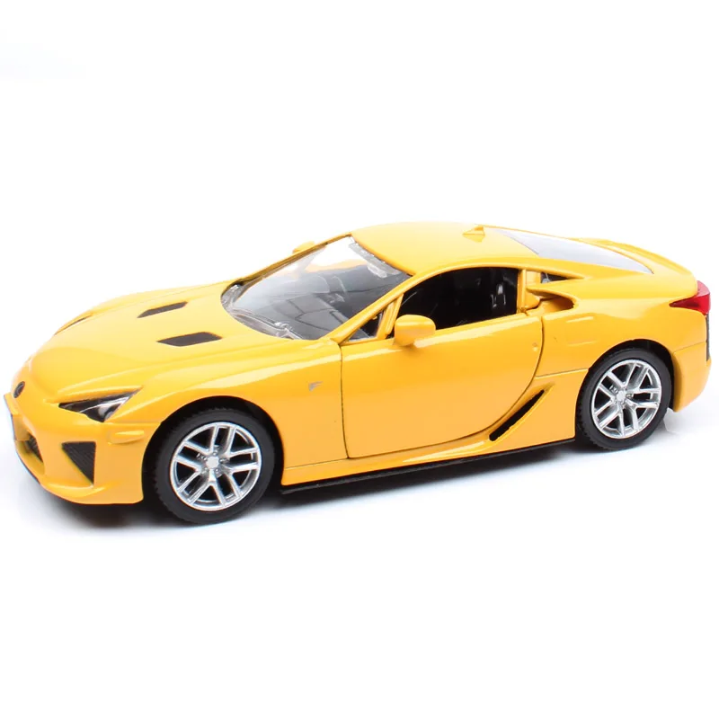 1/36 весы маленький автомобиль Toyota Lexus LFA спортивный литые автомобили миниатюрная