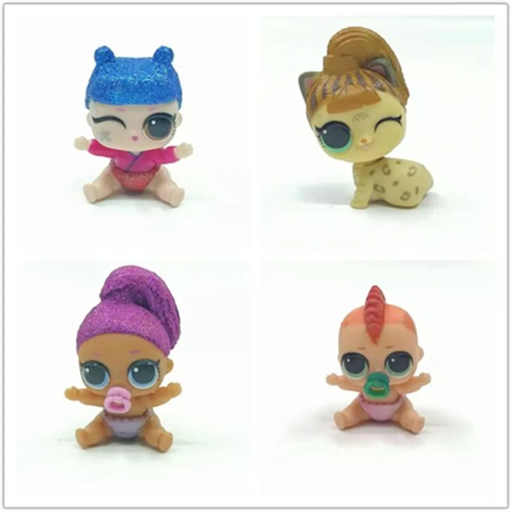 

LOL Original Dolls 3-4cm Little Sister Baby Pets Figure Change Color Can Choose Limited Collection Mga Toys Girl Surprise Gift