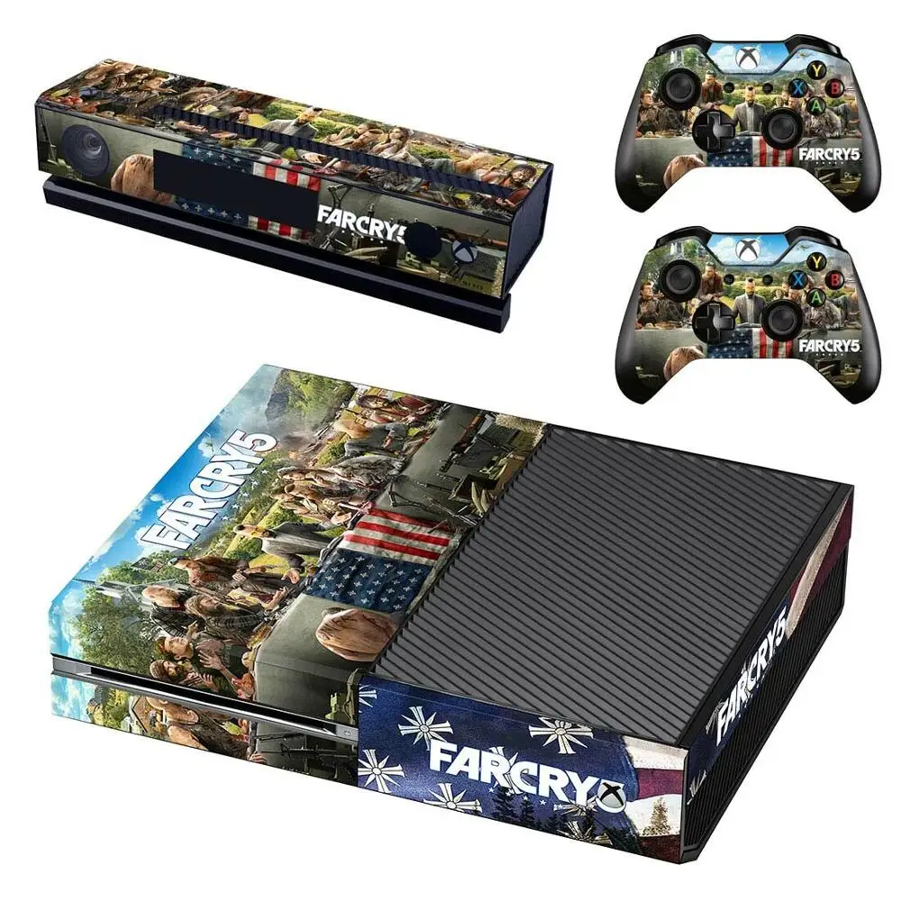 Наклейка FARCRY Far Cry 5 наклейка с полным покрытием для консоли Xbox One Kinect и 2