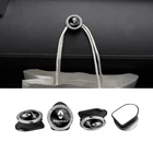 24 шт. многофункциональные автомобильные мини-Крючки для хранения наклейки для Renault Megane Clio Captur Sandero Kaptur Scenic 2 Kadjar Kangoo Velsa