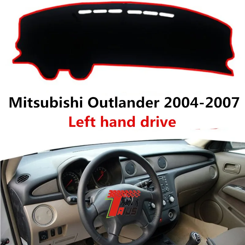 Taijs левый руль красота украшения Polyetser крышка приборной панели автомобиля коврик