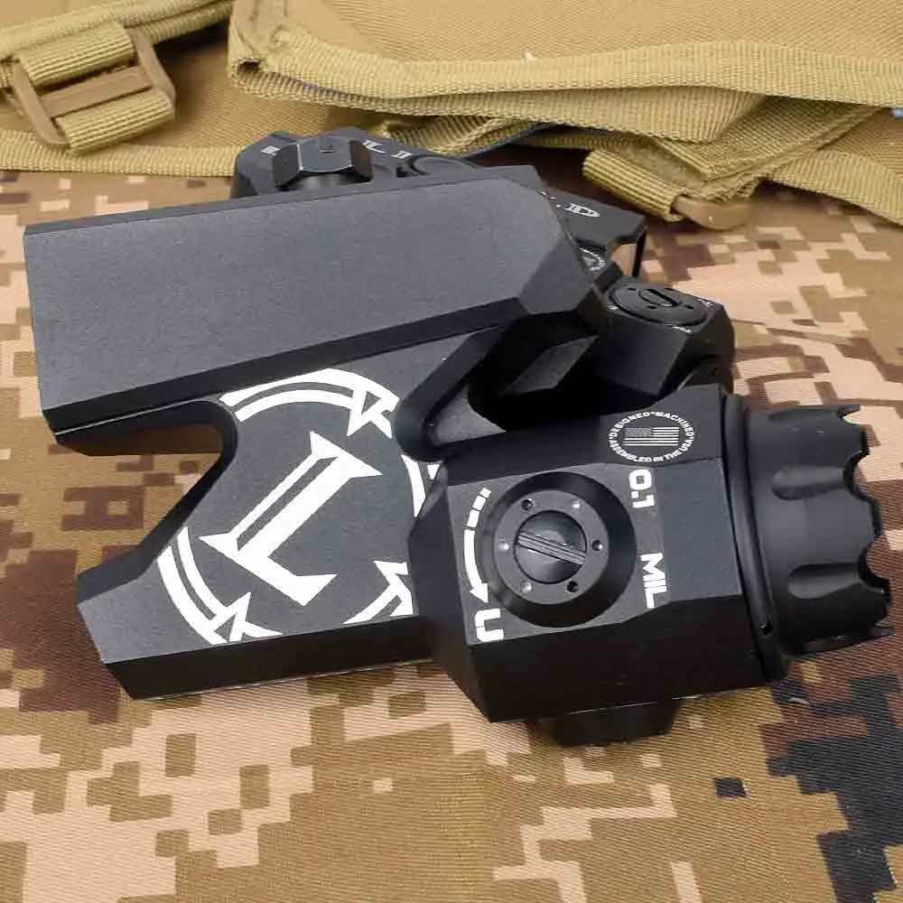 Двойной оптический прицел-лупа для винтовки с LCO красной точкой | Спорт и