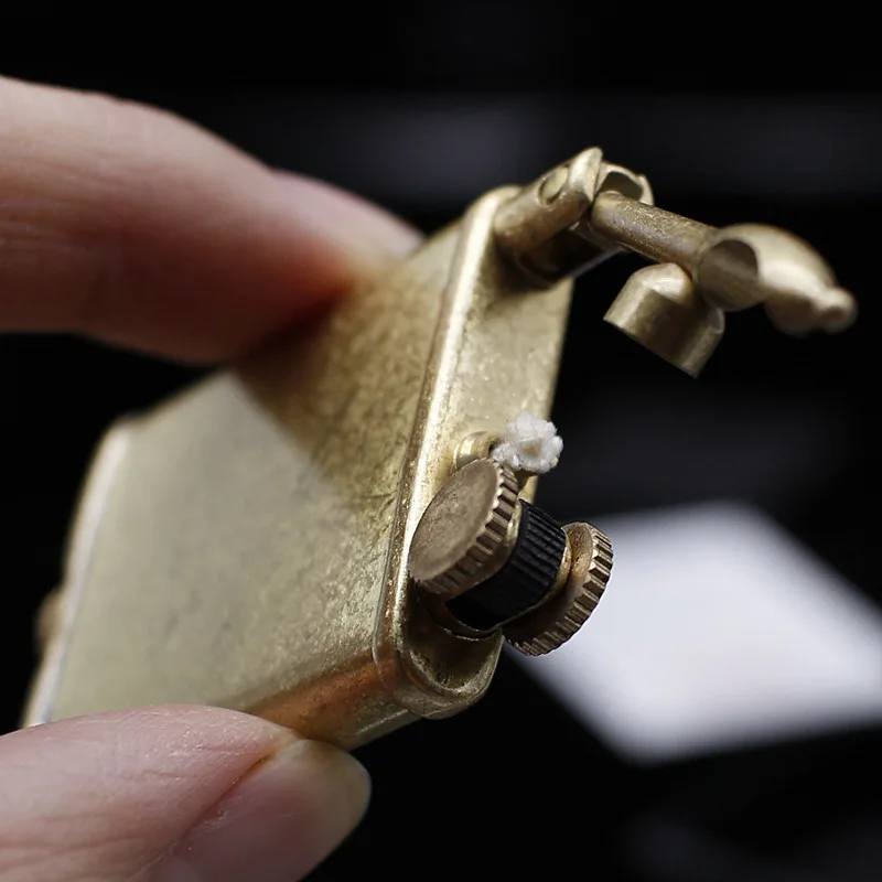 Новая бензиновая Зажигалка Zorro из чистой меди в стиле ретро винтажная Мужская