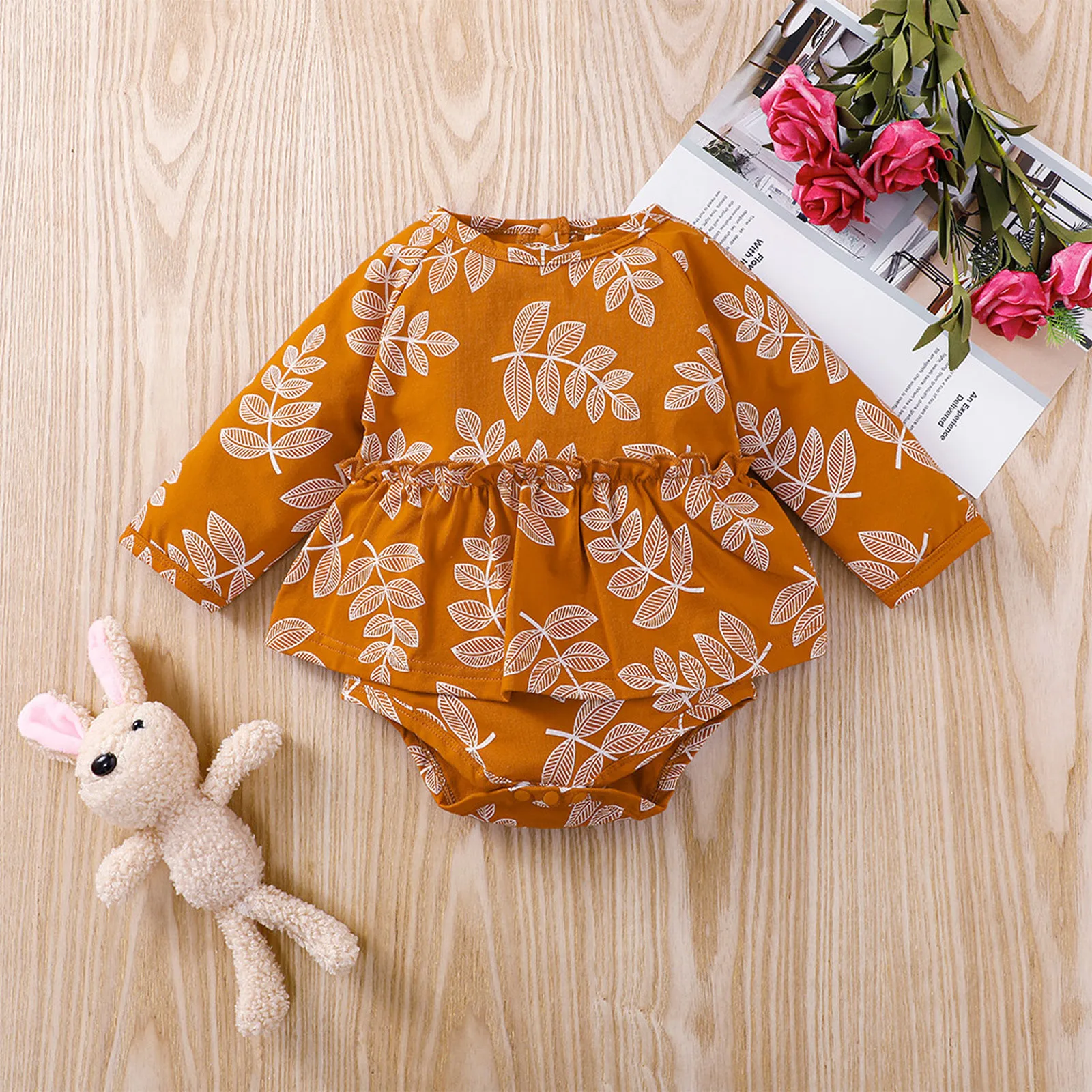 

Комбинезон детский с длинным рукавом, с принтом