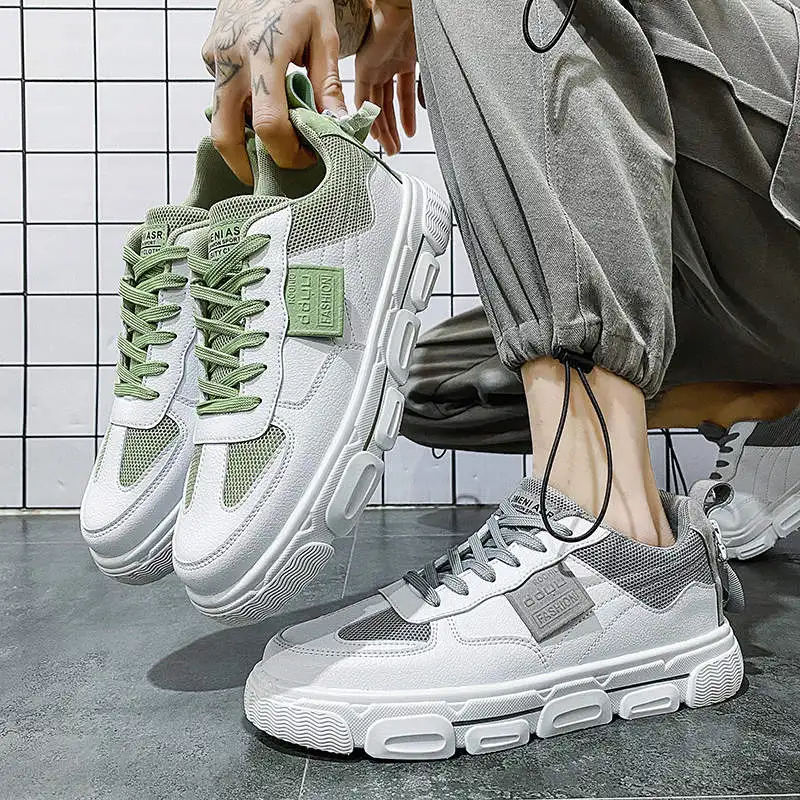 

Comfort Shoes For Men 2021 Shock Absorption Tennis Male Deportibas High Men's Sneakers Corrida Men's Autumn Shoes Winter Tennis