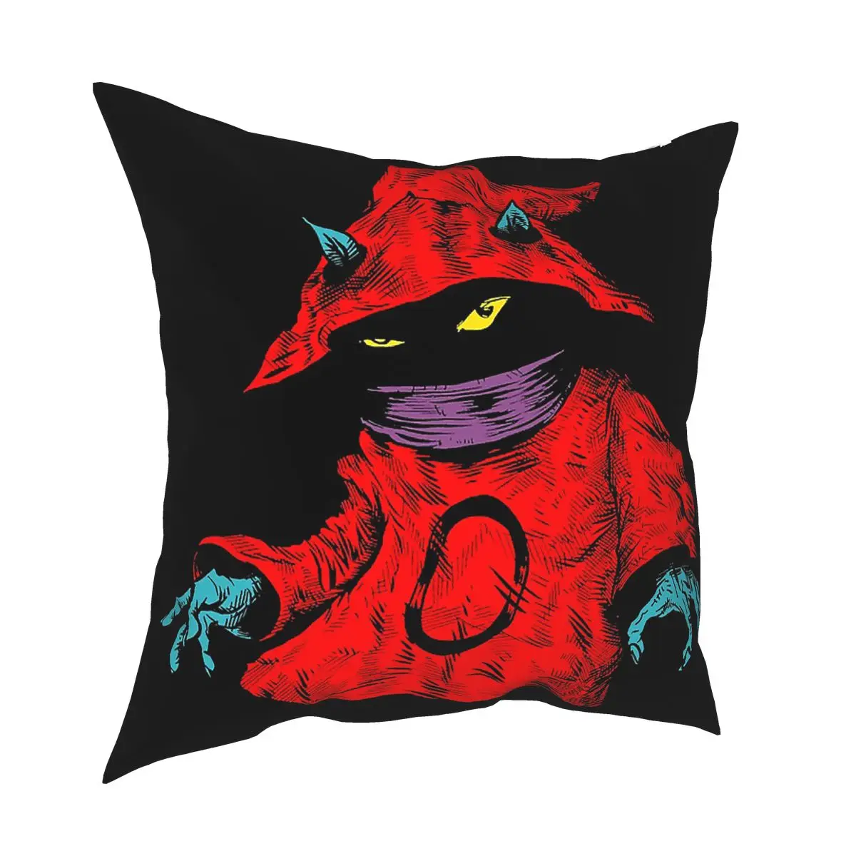 

Masters Of The Universe Orko Square Pillow Case Polyester Decorative Pillow He Man 80s Cartoon Creative Cushion Covers