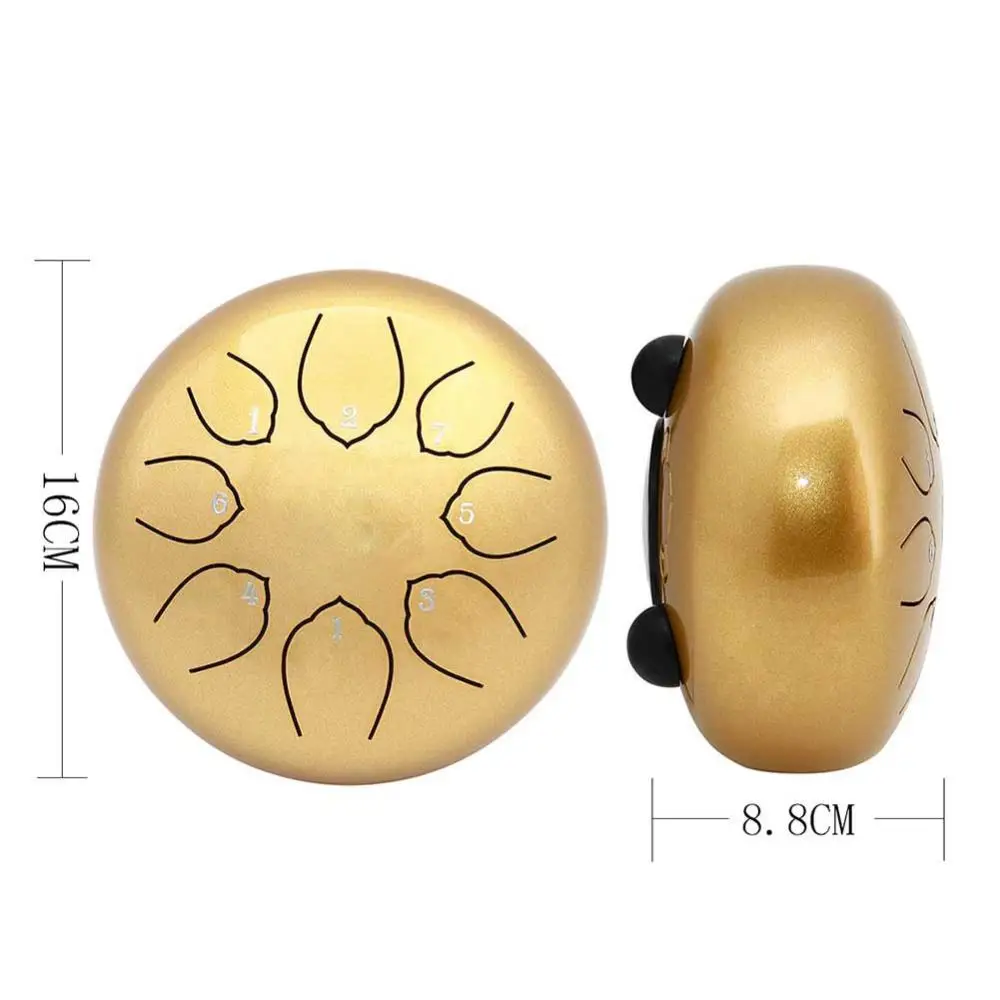 

6 Inch 8 Tone C Key Buddhist Chanting Sound Healing Meditation Singing Drum
