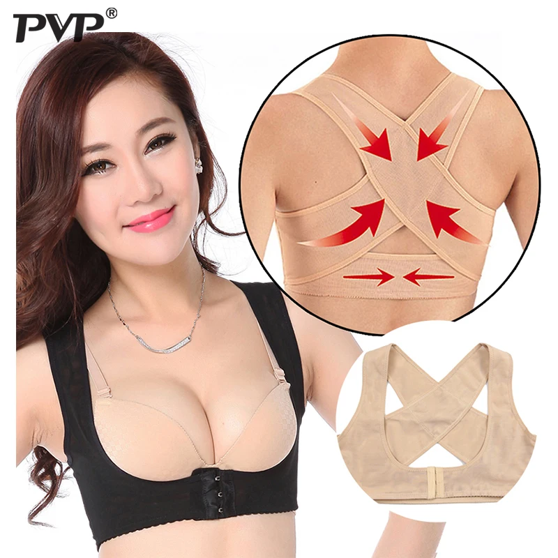 

Chest Supports for Women Chest Brace Up Belt Posture Corrector Shape Corrector Prevent Chest Hunchback SaggingPosture corrector