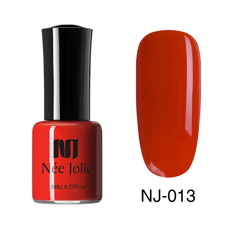 NJP-013 NEE JOLIE 8 мл Лак для ногтей чистая серия лак для ногтей Блестящий зеркальный матовый эффект лак для ногтей 66 цветов - Цвет: NJP-013