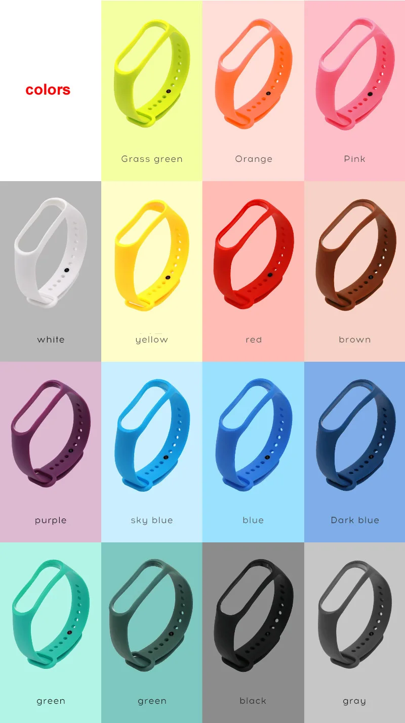 Браслет для Xiao mi band 3 mi Band 4 спортивный ремешок силиконовый ремешок для mi band 3 mi band 4 аксессуары браслет ремешок