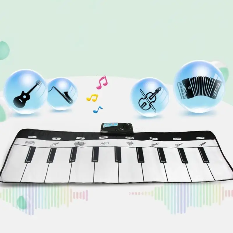Портативная 49/88 клавишная свернутая электронная фортепианная клавиатура для