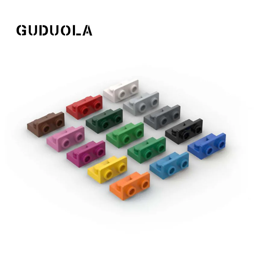 

Guduola Building Block Bracket 1x2-1x2 Up (99780)Small Particle MOC Build Assembly Blocks Toys 70pcs/LOT