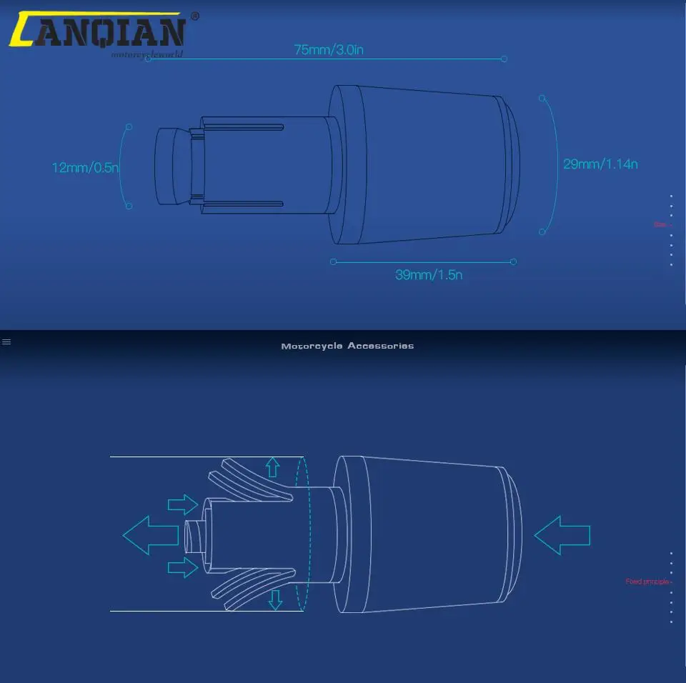 Аксессуары для мотоциклов наконечники руля Штекерный ползунок Honda XRV750 L-Y Africa Twin