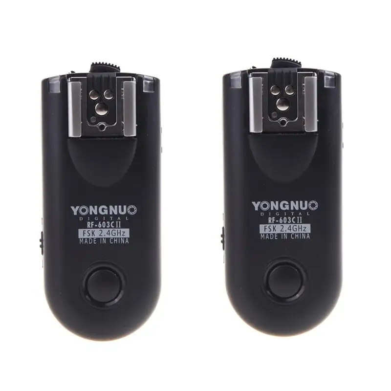 Светодиодная лампа для видеосъемки Yongnuo RF 603C II 603 C1 Беспроводной вспышка триггера